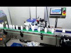 Selbstklebende runde Flaschen runde Dosen zylindrische Flaschen vollautomatische Etikettierungsmaschine