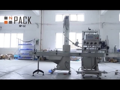 Automatische Hochgeschwindigkeits-Schraubverschlussmaschine für Glasflaschen mit 6 Rädern mit Deckelheber