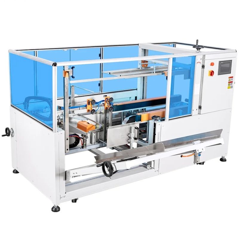 High Speed Box Automatic Carton Erector Machine PLC Control