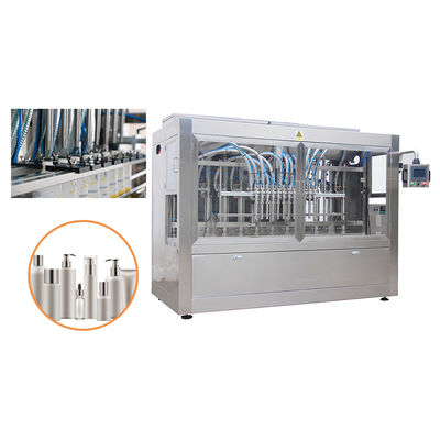 Automatische lineare Flaschen-Füllmaschine für Flüssigkeit, Handdesinfektionsmittel und Gel mit PLC-Steuerung