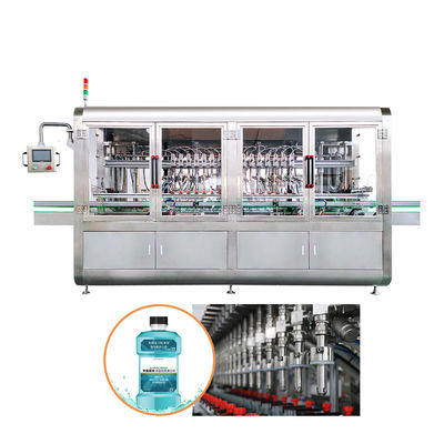 Automatische Hochgeschwindigkeitsmaschine mit 14 Kopf Dauerdurchflutungsflüssigkeitsfüllmaschine für Flaschen