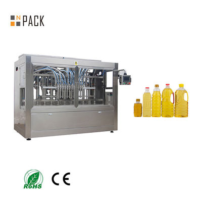 Vollautomatische Servomotorkolbenflasche mit Glasflasche Olivenölfüllmaschine