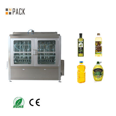 Automatische volumetrische Kolbenpumpen-Olivenöl-Abfüllmaschine für Glasflaschen