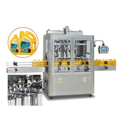Automatische Hochgeschwindigkeitsservo-Motorkolbenpumpe 5 Gallonen Flaschenfüllmaschine für Motoröl