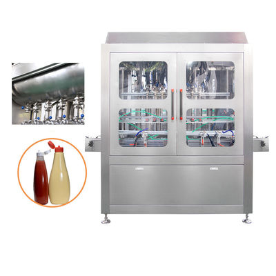 Vollautomatische mit Servomotor angetriebenen Chutney Füllmaschine Fabrikpreis mit Heizung und Mischen