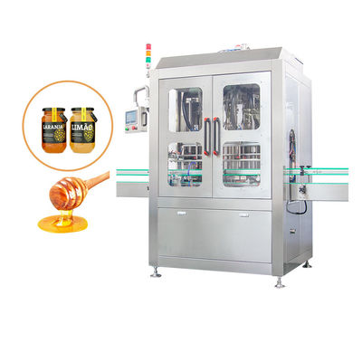 Vollautomatische Kolbenpumpe 100g-500g Honigpastenfüllmaschine für Glasflaschen