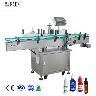 Npack elektrisch angetriebene automatische runde Flaschenmarkierungsmaschine für Plastikflaschen für Haustiere